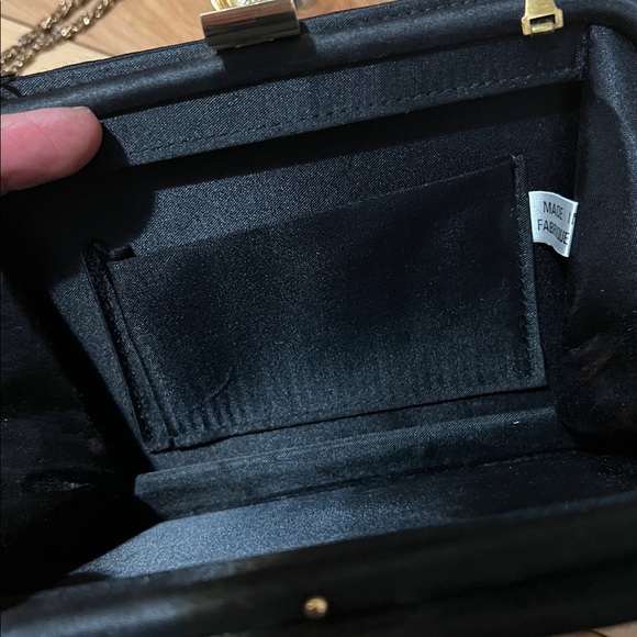 Elegant Vintage Black Evening Crossbody/Clutch - Picture 14 of 17